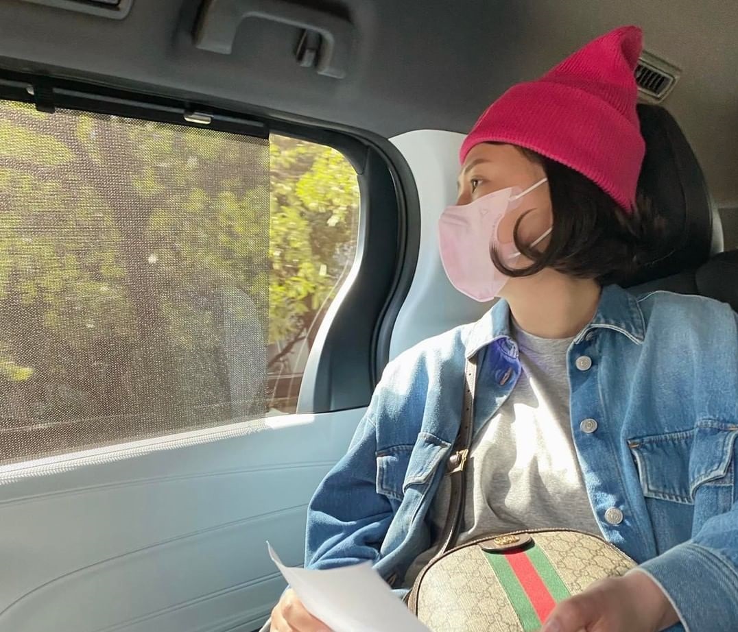 ▲朱芯儀做過6次化療，準備進行切割腫瘤手術。（圖／翻攝朱芯儀FB）