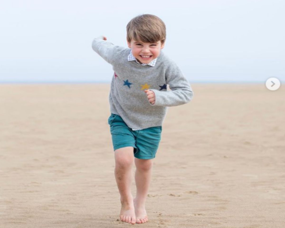 ▲英國威廉王子（Prince William）的次子路易王子（Prince Louis）將滿4歲，肯辛頓宮依照慣例，公布由他的母親凱特（Kate Middleton）掌鏡的照片。（圖／翻攝自IG）