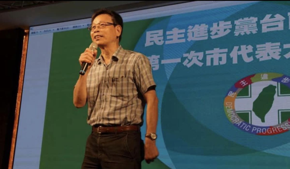 ▲國策顧問黃先柱今天病逝於成大醫院。（圖／翻攝自黃偉哲臉書）