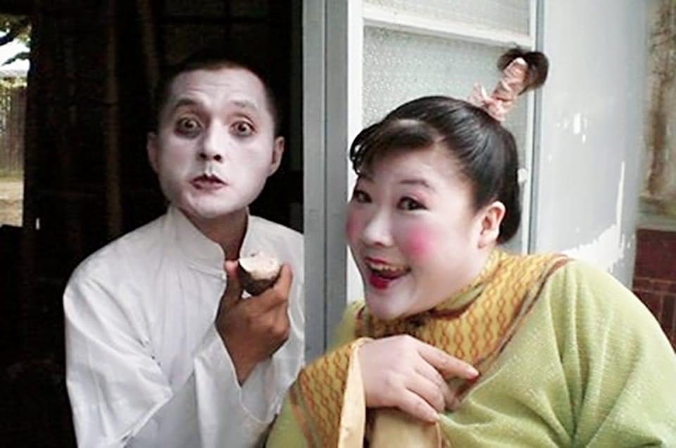 ▲蔡湘宜證實李志祥（左）病逝。（圖／翻攝蔡湘宜臉書）