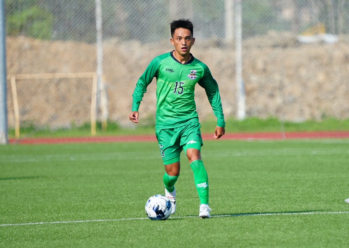 ▲台灣電力中場發電機温智豪。（圖／中華足協提供）