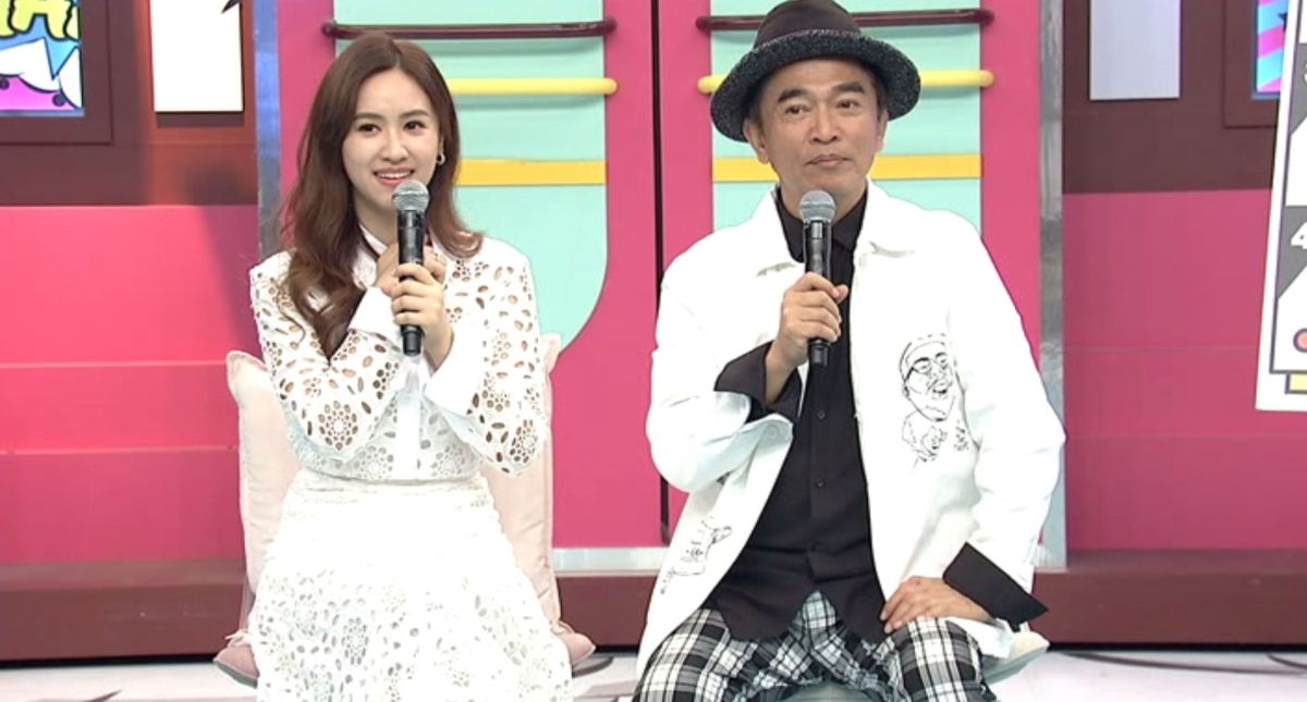 ▲吳姍儒（左）確診，吳宗憲（右）快篩結果出爐。（圖／中天提供）