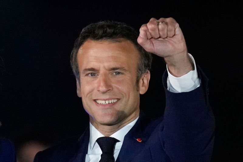 ▲國際媒體聯合調查揭露，法國總統馬克宏（Emmanuel Macron）在左翼政府擔任部長期間，曾與線上叫車服務巨擘優步（Uber）進行「秘密交易」。資料照。（圖／美聯社）