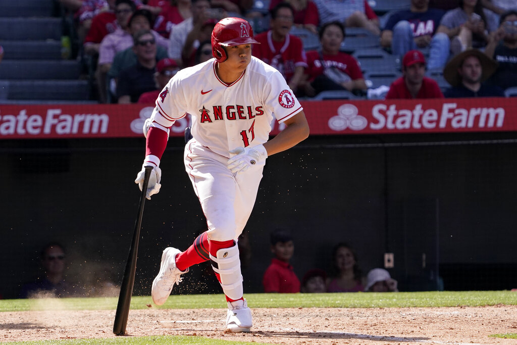 ▲洛杉磯天使隊大谷翔平。（圖／美聯社／達志影像）