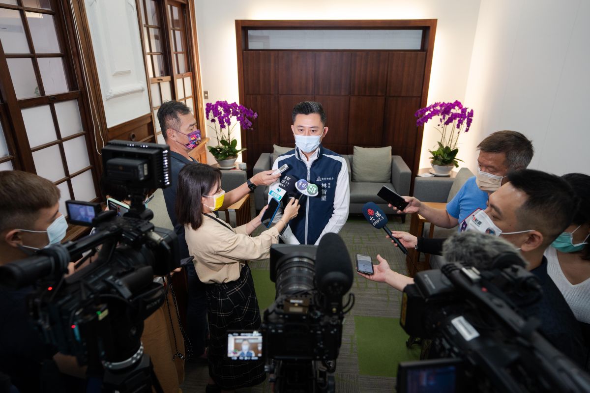 ▲新竹市長林智堅任期屆滿，下一步受到矚目。（圖／新竹市政府提供）