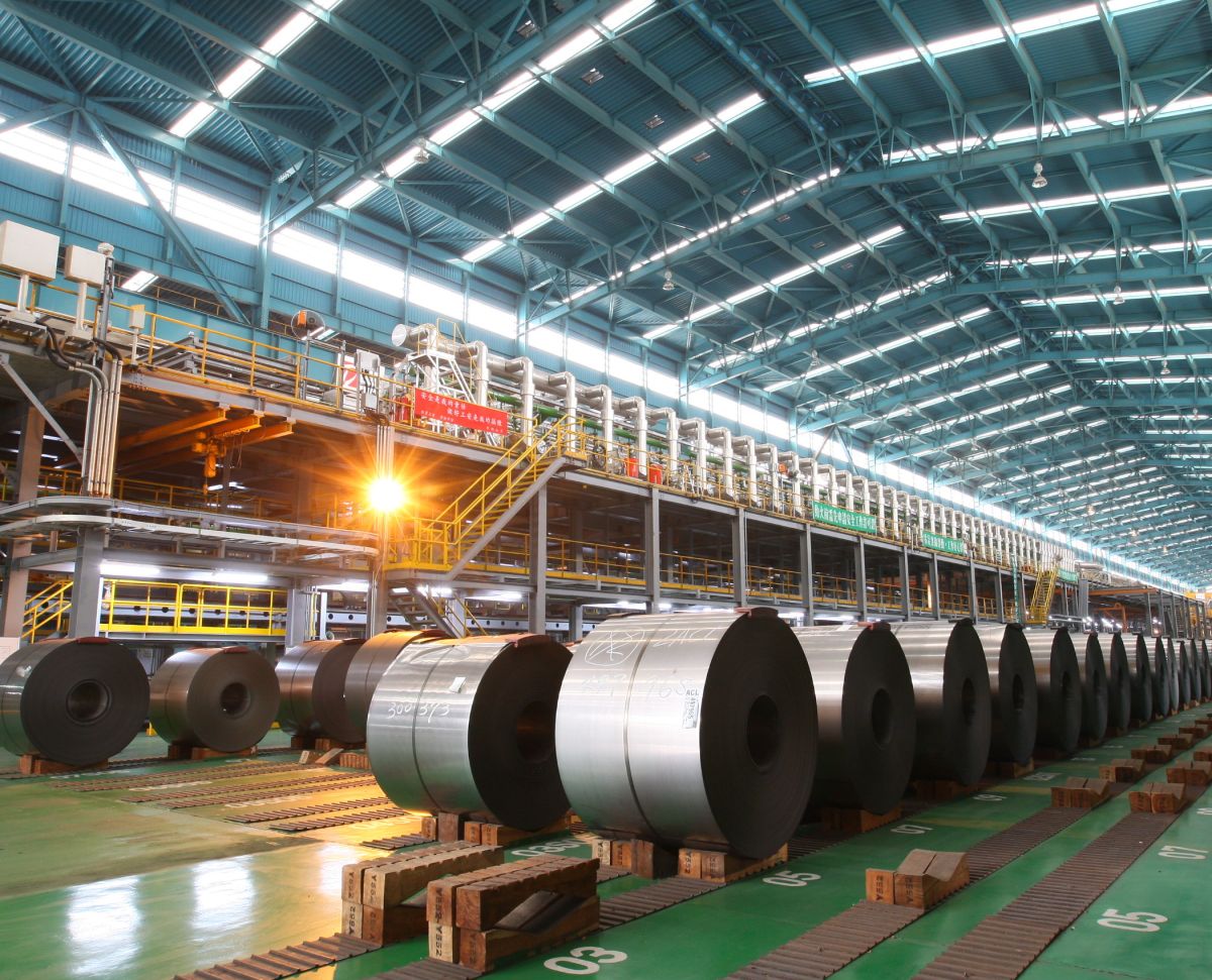 ▲中鋼公司公布今(111)年5月份內銷鋼品盤價。(資料照／記者黃守作攝)