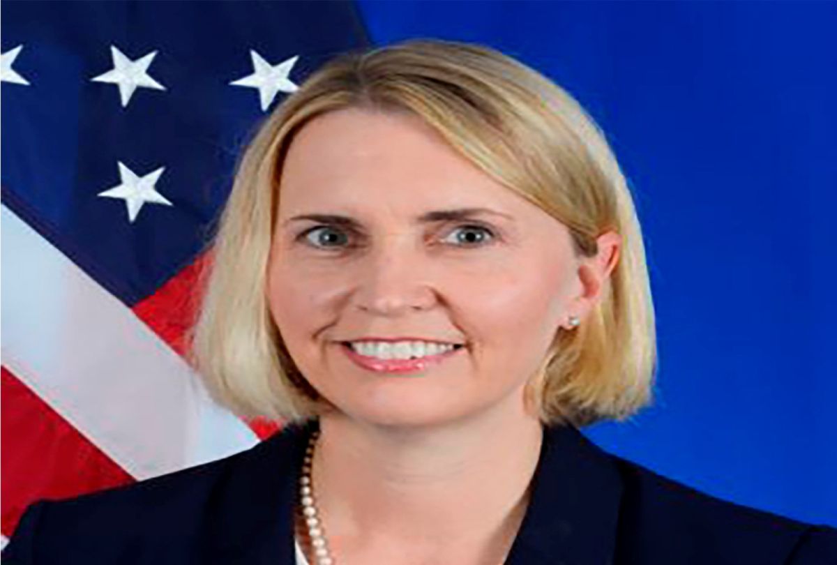 ▲白宮宣布，美國總統拜登已提名現任駐斯洛伐克大使布林克擔任美國駐烏克蘭大使。（圖／美聯社／達志影像）