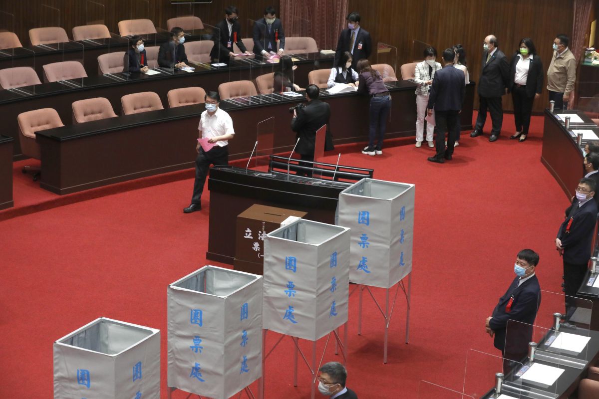 ▲立法院處理「最高檢查署檢查總長」人事同意權。（圖／記者羅婉庭攝，2022.04.26）