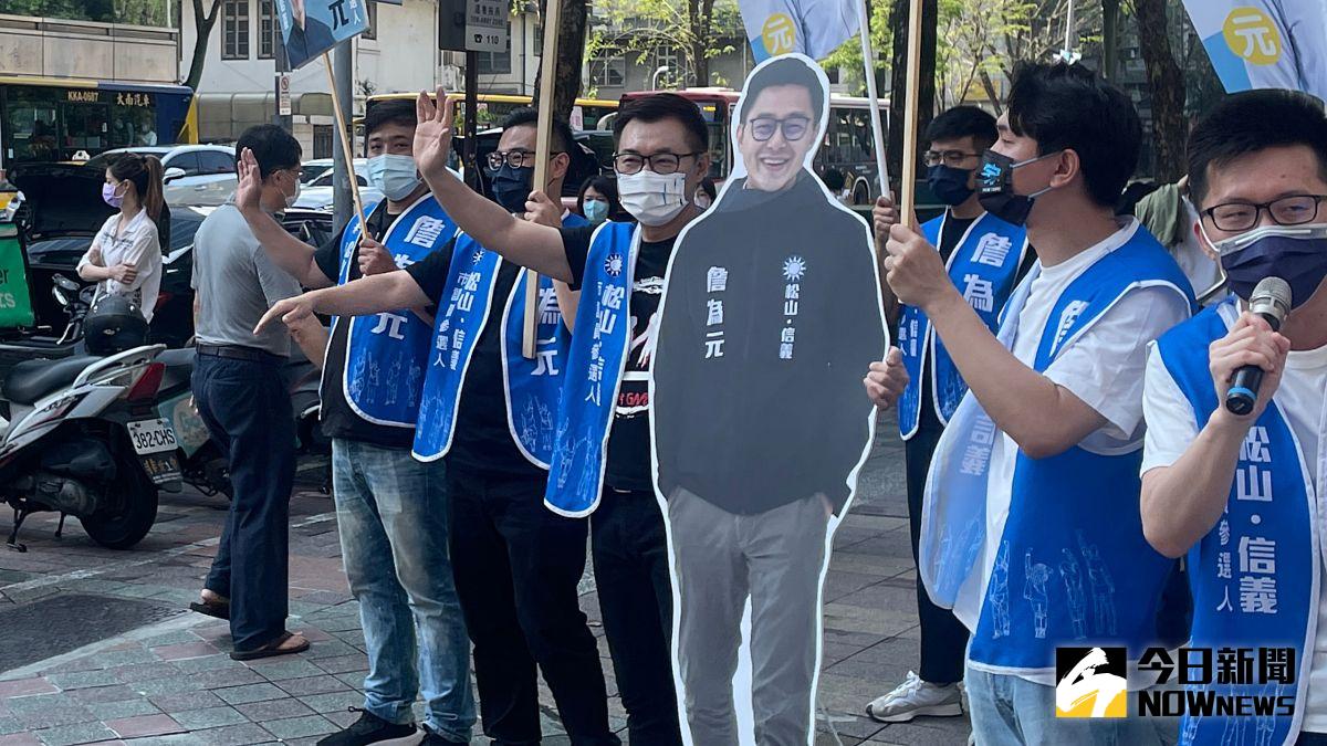 ▲針對立法院副院長蔡其昌邀請台中市長盧秀燕一同「辭職參選」一事，國民黨前主席江啟臣直言「邏輯真的有問題」。（圖／記者丁上程攝，2022.04.26）