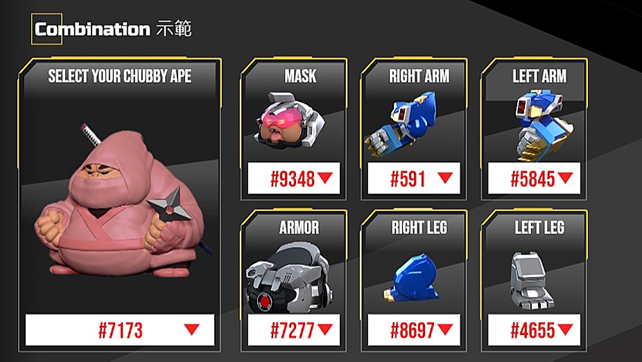 ▲樂點（GASH）推出胖胖猿Chubby ape NFT，是台灣遊戲公司第一次與文創IP商聯名推出NFT產品。（圖／樂點提供）