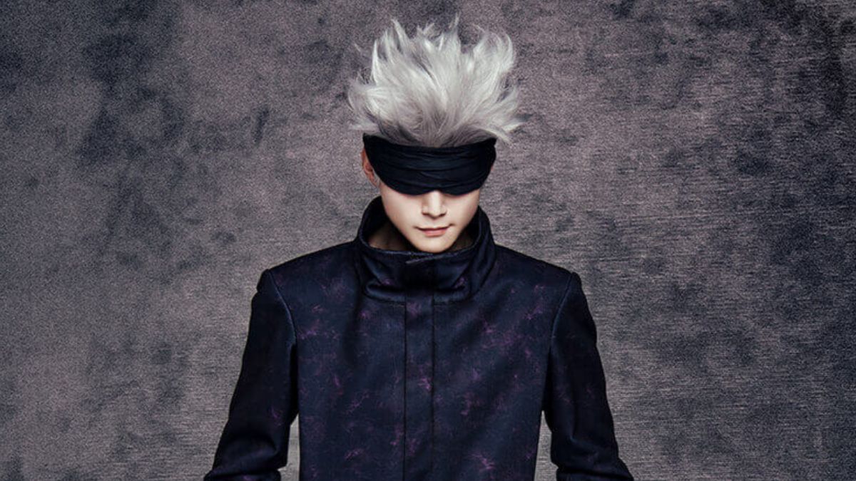 ▲《咒術迴戰》舞台劇確定，真人版「國民老公」五條悟照片出爐。（圖／《咒術迴戰》舞台劇官網jujutsukaisen-stage）