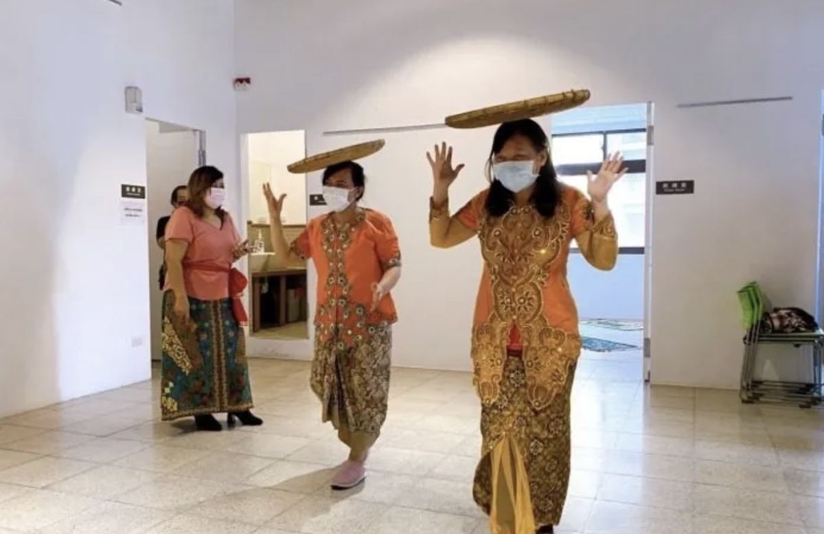 ▲移民署北區事務大隊桃園市服務站在23日於桃園市新住民文化會館舉辦活動。（圖／移民署提供）