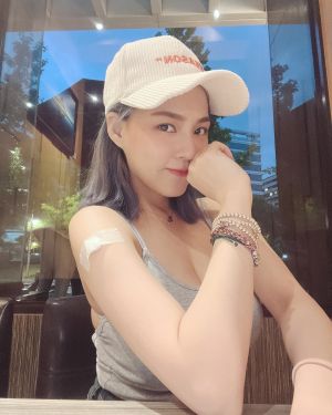 ▲▼熊熊表示,自己水腫前後視覺身材差5公斤以上。(圖/熊熊臉書) ▲▼熊熊表示,自己水腫前後視覺身材差5公斤以上。(圖/熊熊臉書)