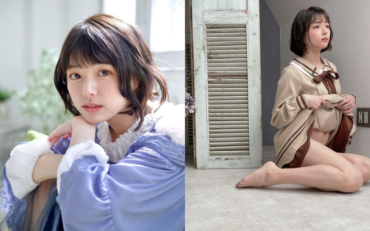 ▲寫真偶像葉月翼插畫實力一流，裸體拍攝無所畏懼。（圖／葉月翼Twitter、IG）