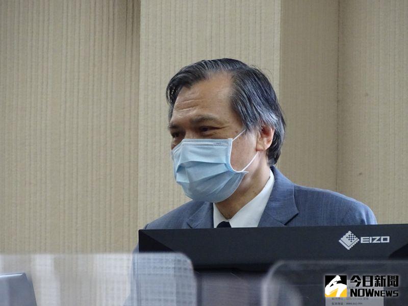 ▲民進黨桃園市長參選人林智堅在台大國發所的指導教授陳明通。(圖/記者呂炯昌攝,2022.04.28)
