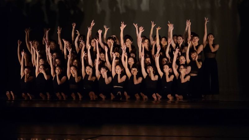 ▲澳洲大型編制舞作－史蒂芬妮．雷克的《群像》（Colossus）將於4月29、30日於國家戲劇院正式登場， 今（28）日 舉行彩排記者會。（圖／記者李琦瑋攝，2022.04.28）