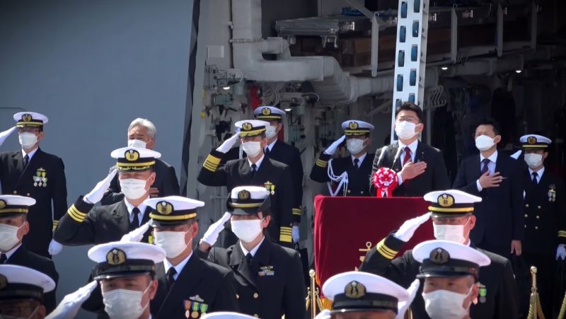 ▲日本海上自衛隊新型「多功能護衛艦」（FMM）1號艦28號正式服役。（圖／取自日本防衛省海上自衛隊（Japan Maritime Self-Defense Force））