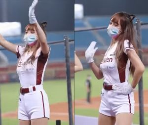 林襄 ▲林襄外型甜美受歡迎,是啦啦隊上人氣最旺的女孩。(圖/翻攝林襄IG)