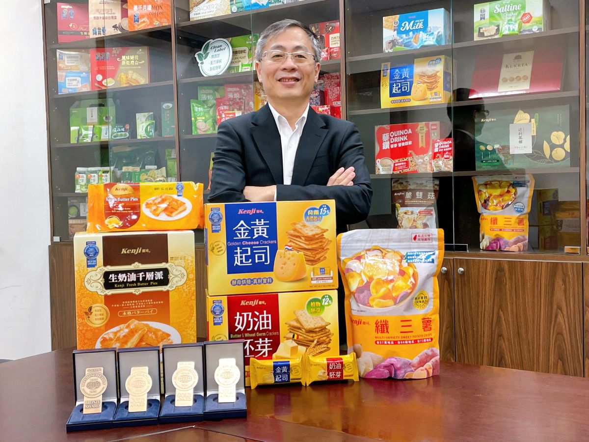 ▲健司總經理黃俊杰以三好原則打造優質產品，讓消費者吃得安心。（圖／品牌提供）