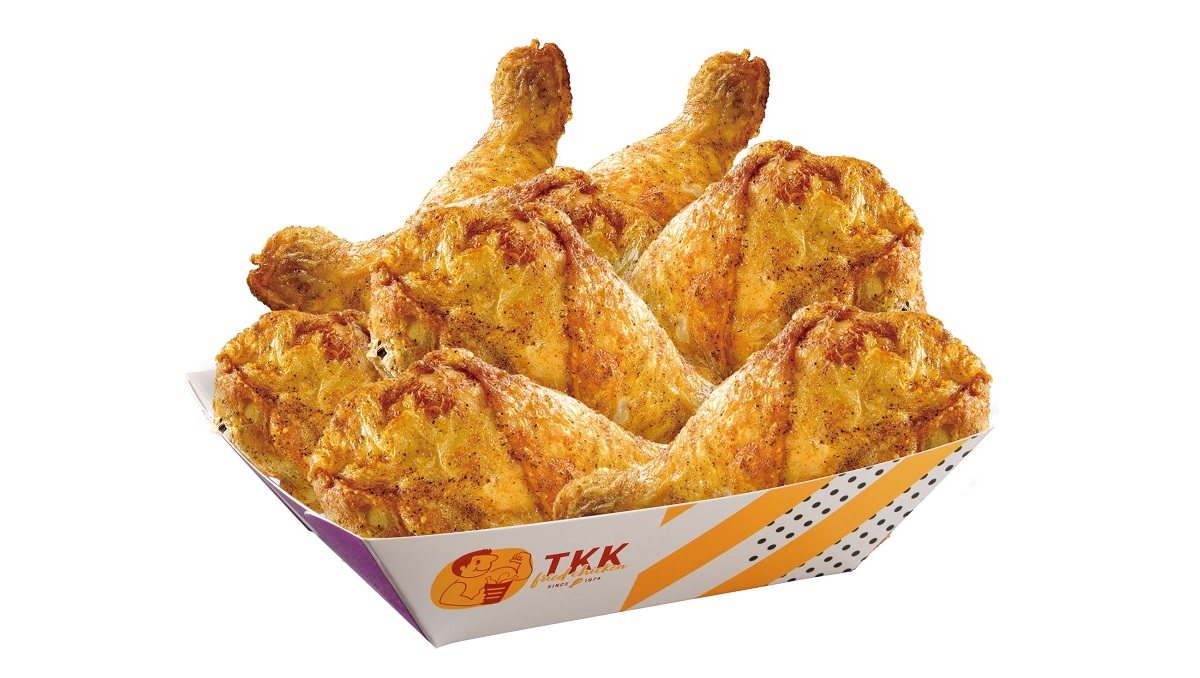 ▲雞腿控吃起來，頂呱呱下周限時4天開賣「一斤炸雞腿」，每盒秤重皆達1台斤。（圖／業者提供）