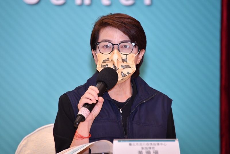 ▲台北市副市長黃珊珊今（12）日收到PCR陽性簡訊，在臉書上宣布確診。（圖／北市府提供）