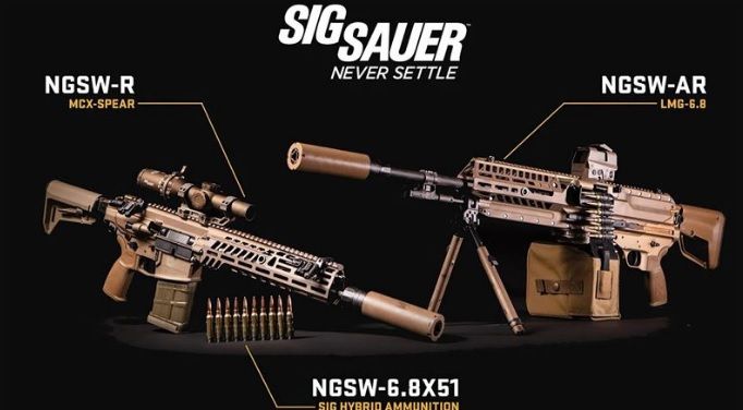 ▲西格＆紹爾（SIG SAUER）研發、使用6.8×51公釐新彈藥的XM5步槍和XM250班用機槍，將取代美軍現役M4卡賓槍與M249機槍。(圖／SIG SAUER網站)