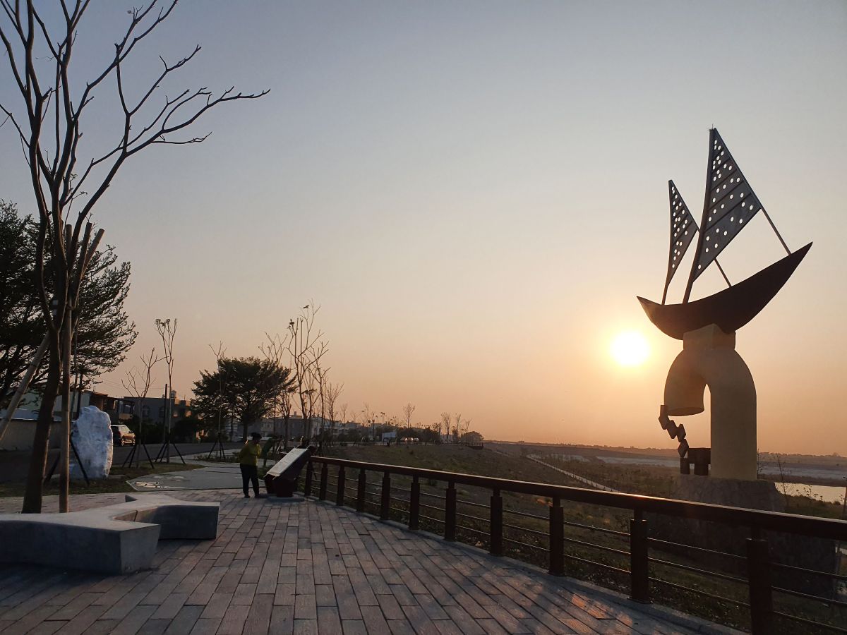 ▲水利局-蘇厝(溪尾)滯洪池環境營造周邊景觀改善計畫（圖／台南市水利局提供）