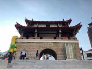 新竹市東門 ▲新竹市是「年輕古城」,市長林智堅上任以來對於舊建築活化等的努力有目共睹。(圖/記者黃宣尹攝)
