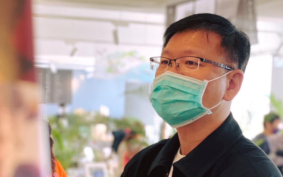 ▲日前參與台中市府會餐敘的民進黨議員王立任，今天陰轉陽成為第一位確診的台中市議員。（圖／王立任臉書，2022.04.30）