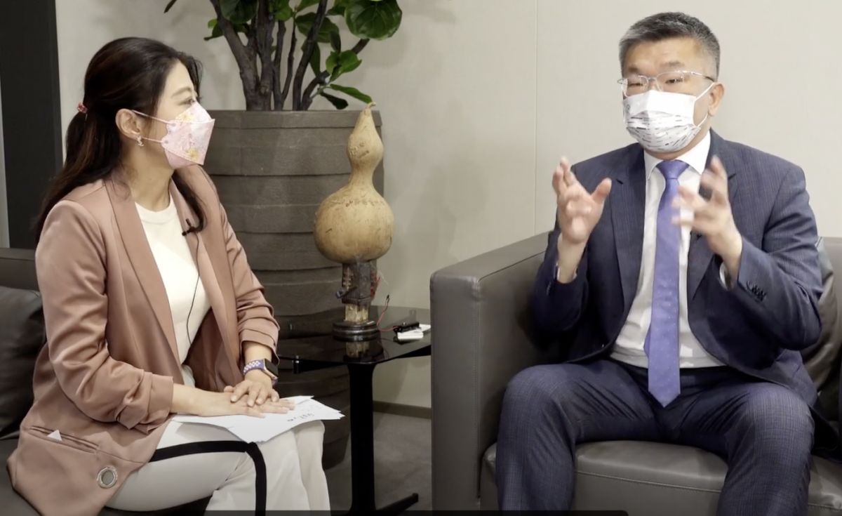 ▲立法院副院長蔡其昌說，他的關鍵字不是選台中，而是要當台中市長。（圖／林楚茵辦公室提供）