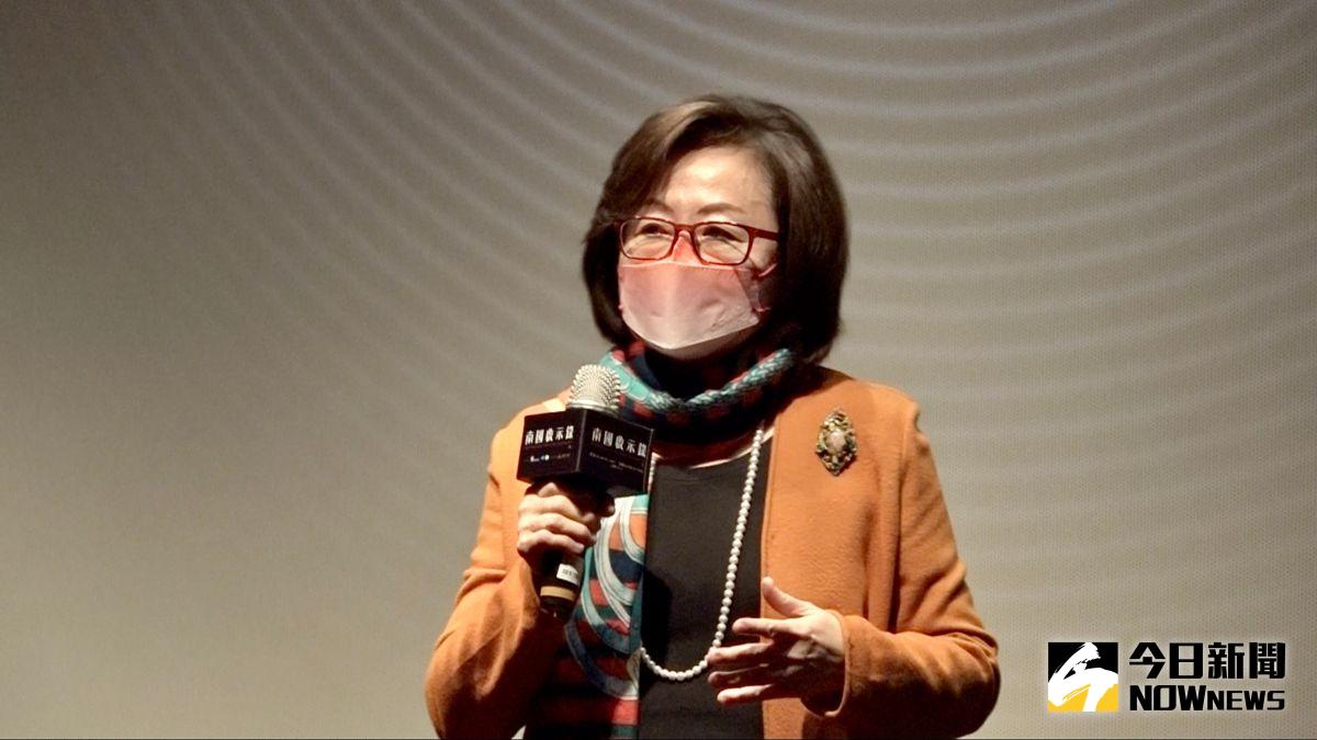 ▲陳郁秀丟公廣董座後高調挺公視，一見媒體卻秒閃。（圖／記者陳思誼攝）