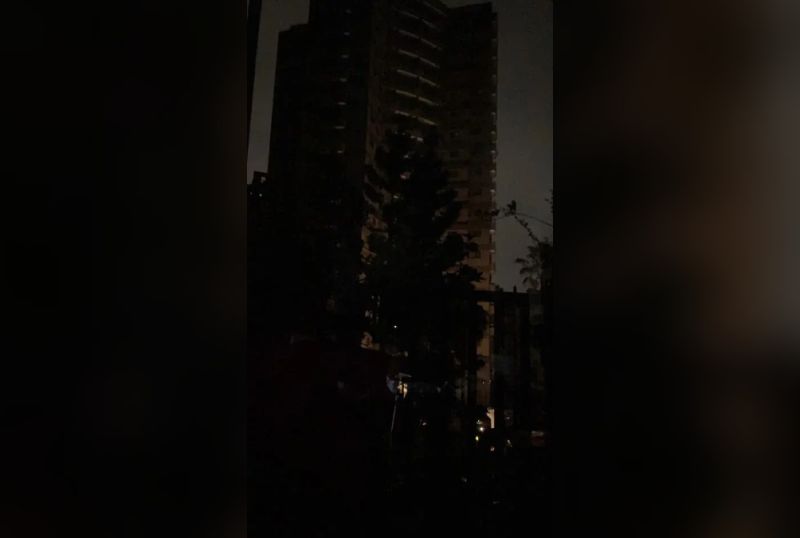 ▲台北市天母區晚間驚傳停電，約有2000戶受影響。（圖／翻攝臉書靠北天母幫）