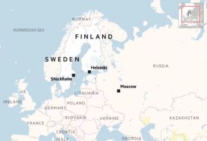 ▲芬蘭與俄羅斯之間，有著相當長的邊境接壤。（圖／翻攝自金融時報）