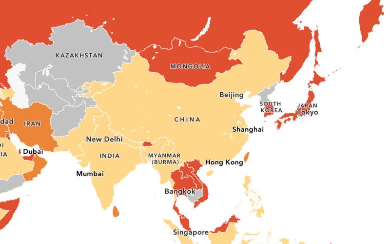 美國升級台灣旅遊警示至「二級風險」　比中國還高
