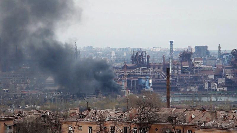 俄軍出動大砲飛機　猛攻烏克蘭馬立波市鋼鐵廠

