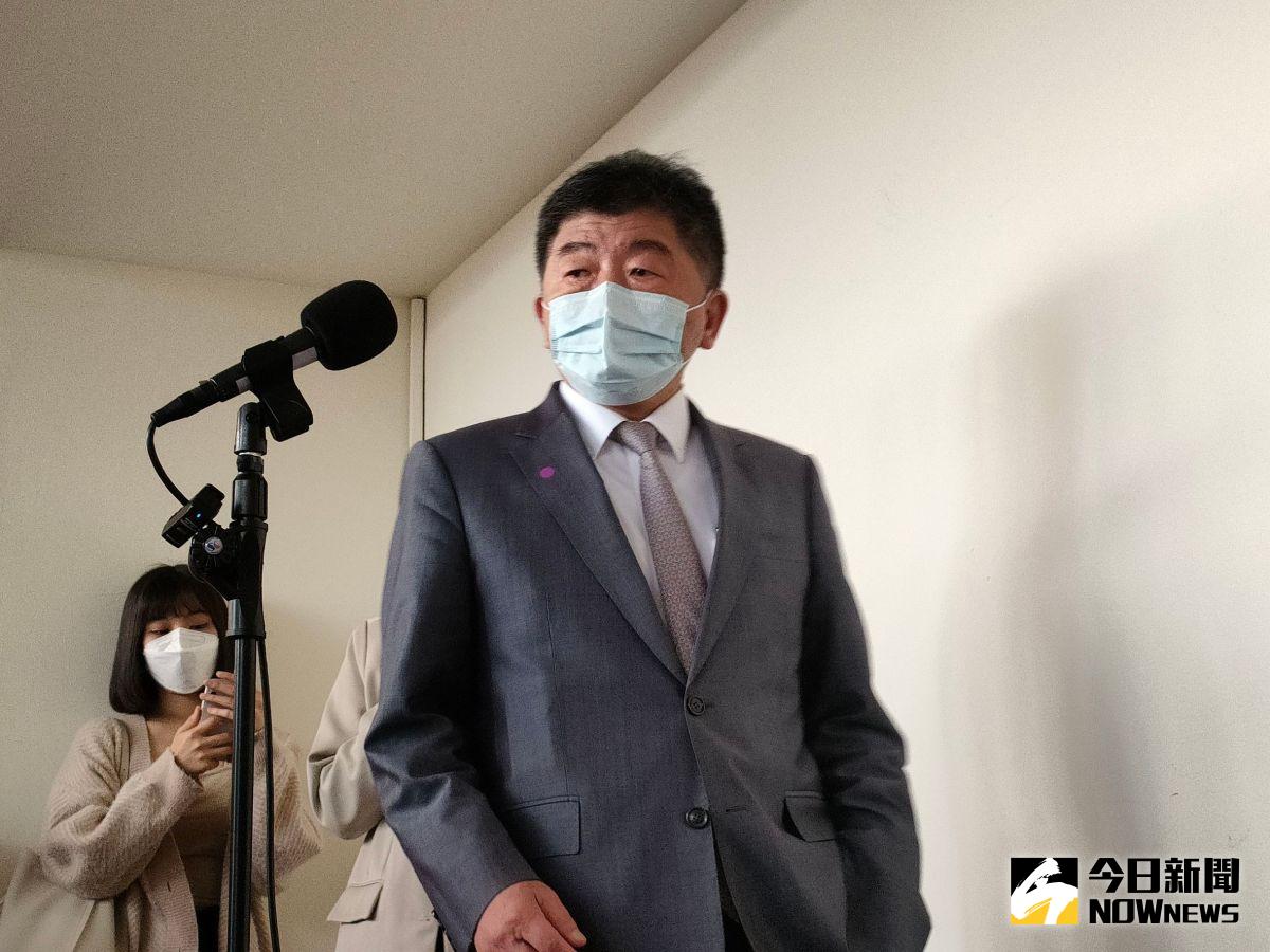 ▲今（4）日中央流行疫情指揮中心指揮官陳時中被問及下台一事，並未正面回應。（圖／記者許若茵攝，2022.05.04）