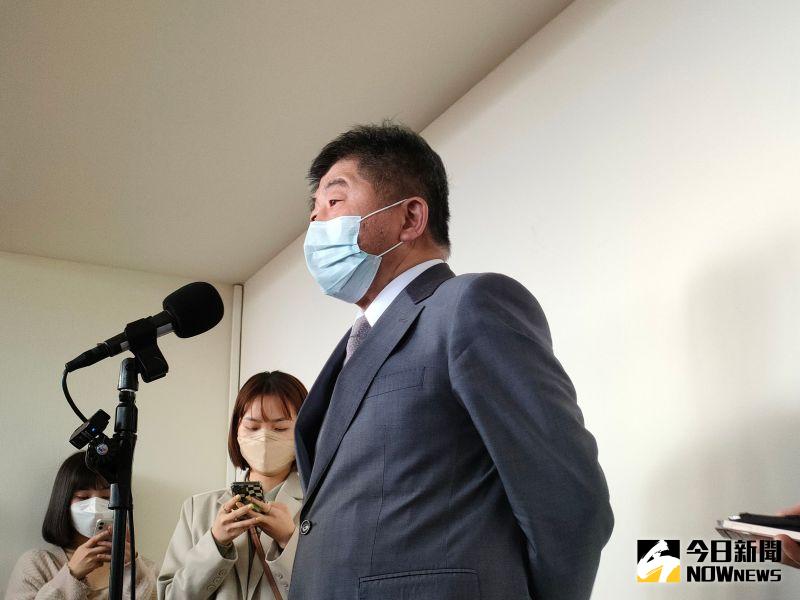 ▲今(4)日中央流行疫情指揮中心指揮官陳時中鬆口,5月中就有可能實施「快篩陽性視同確診」。(圖/記者許若茵攝,2022.05.04)