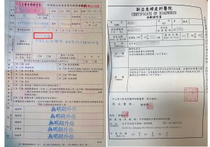 ▲中國附醫診斷書指小佑的傷「疑似性侵」(左上紅框) 。（圖／何欣純服務處提供，2022.05.04）