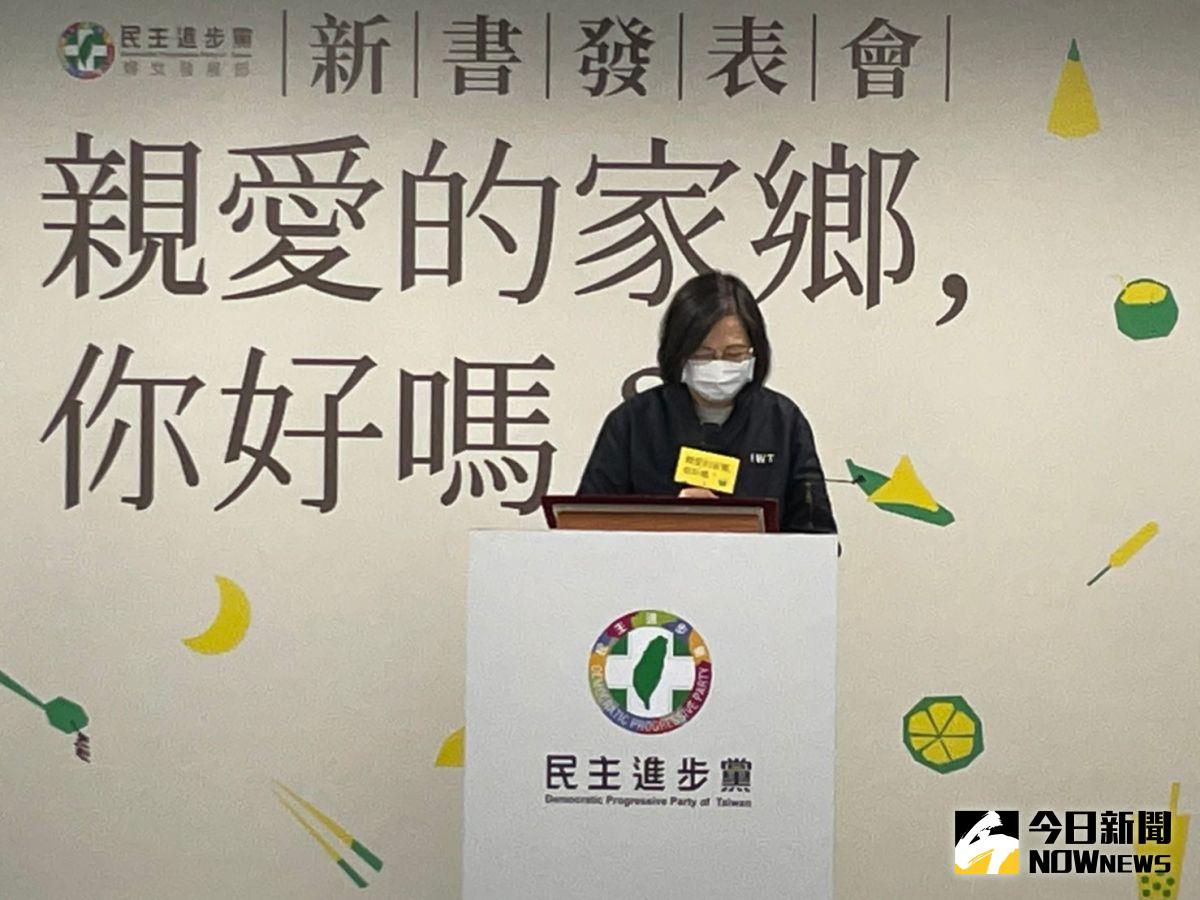 ▲總統蔡英文表示，未來政府會繼續推動新住民政策，也要請大家與政府一起努力，推廣自己的語言、文化。（圖／記者黃宣尹攝，2022.05.04）