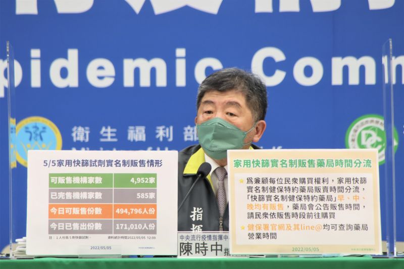 「快篩陽性即確診」保險業憂賠！陳時中：沒法考慮這問題
