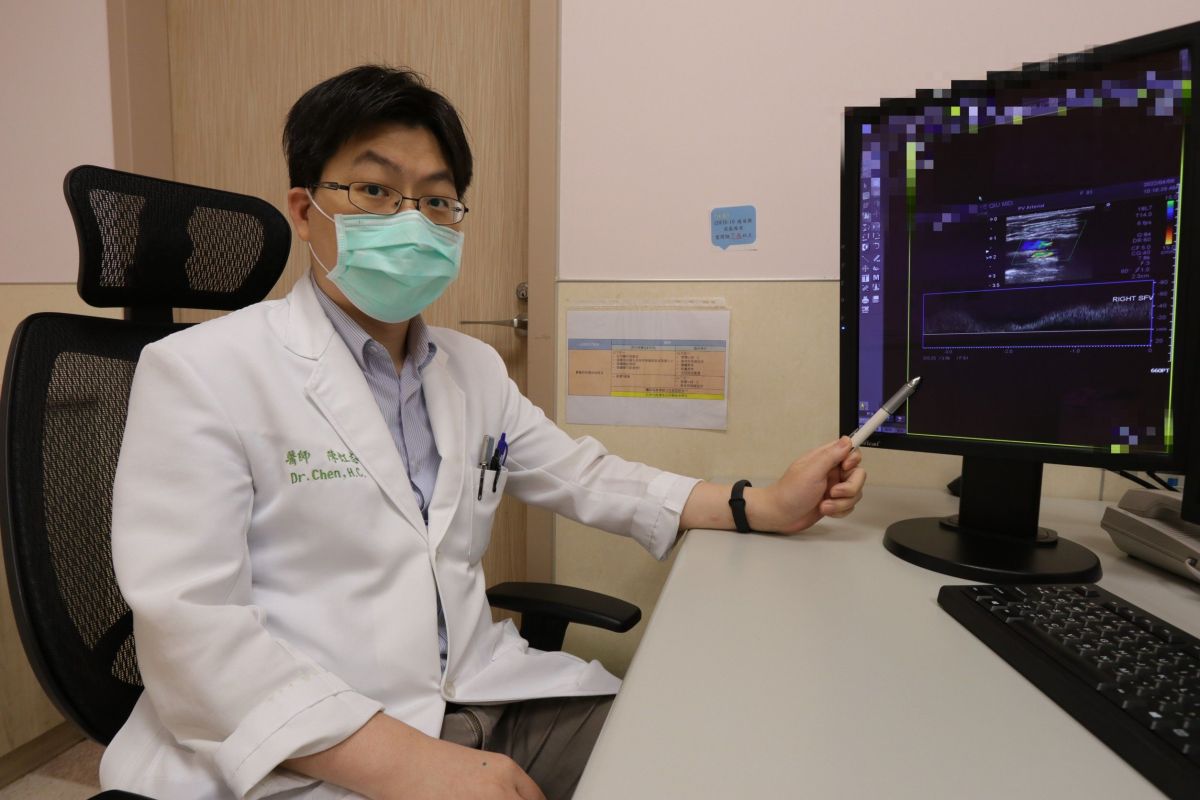 ▲醫生指出，透析患者或者副甲狀腺異常者，都容易引發血管中間層鈣化，傷口組織感染等併發症(圖／醫院提供2022.5.7)