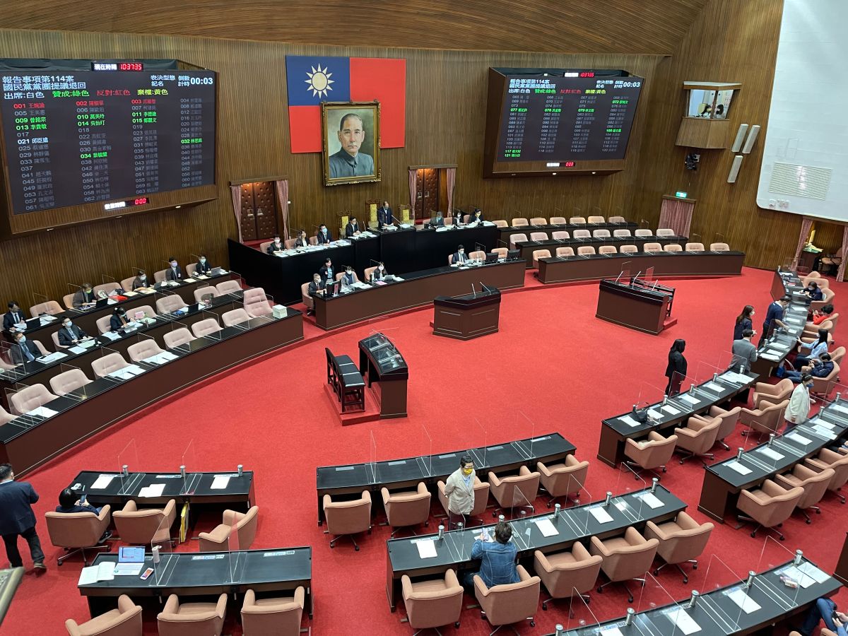 ▲NCC新任委員人事同意權，立法院表決後付委審查。（圖／記者王敏旭攝，2022.05.06）