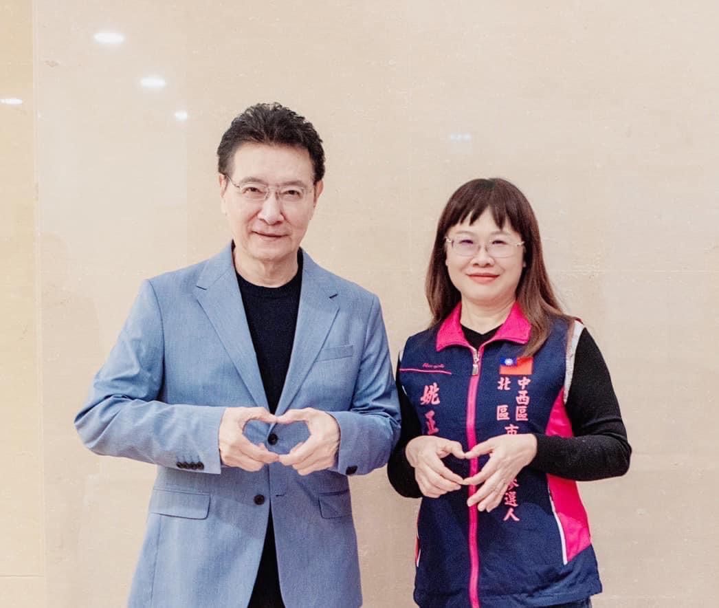 ▲由政壇轉戰媒體的資深媒體人趙少康公開支持姚正玉，肯定其專業記者出身，是監督民進黨執政的強力悍將（圖／姚正玉提供）