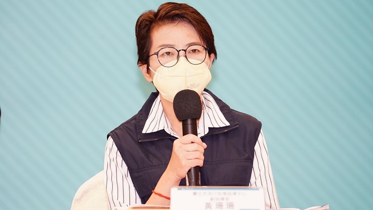 ▲台北市副市長黃珊珊今（11）日驚傳快篩陽性。（圖／台北市政府提供）
