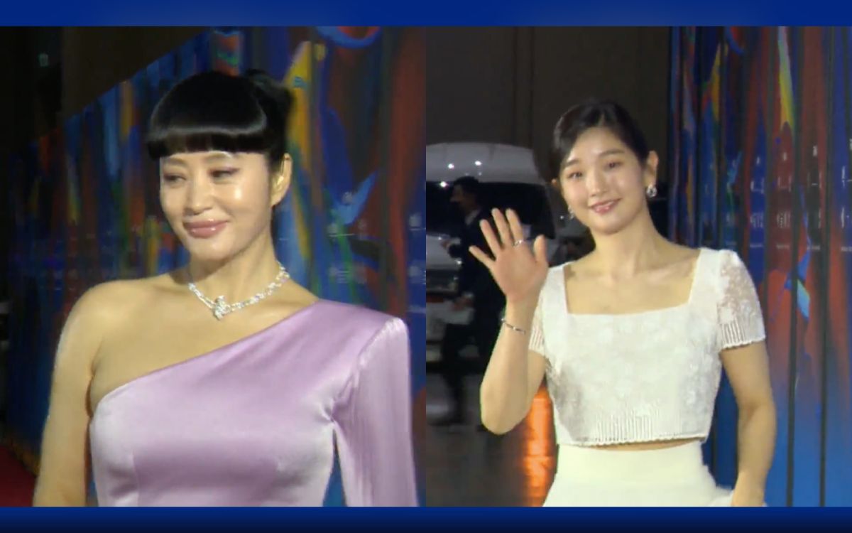 ▲金憓秀、朴素丹（右）。（圖／baeksang.official tiktok）