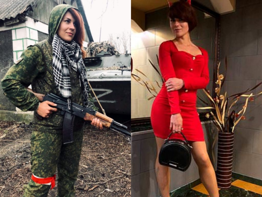 ▲27歲瓦倫蒂娜·加拉托娃(Valentina Galatova)在戰地前線擔任醫護兵不幸殉職。(圖/截自推特@ElPortal24,@Press24Seven)