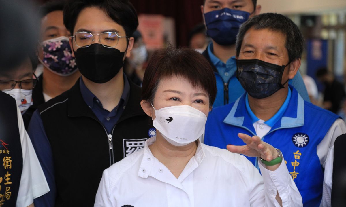 ▲台中市政府在遠距上課以及兒童疫苗施打上都慢了一拍。（圖／台中市政府提供，2022.05.07）