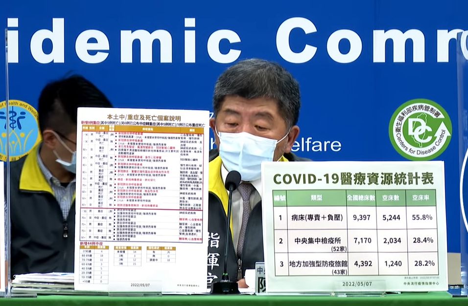 ▲中央流行疫情指揮中心指揮官陳時中。（圖／翻攝自CDC直播）