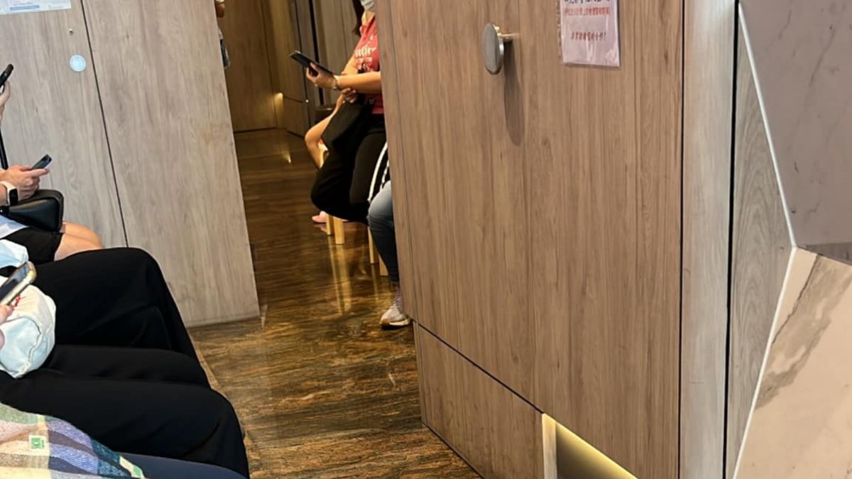 ▲有網友分享，產檢室外面都是女生在排隊，就連醫師也搖頭，現在年輕男生很少有責任。（圖／爆怨公社）