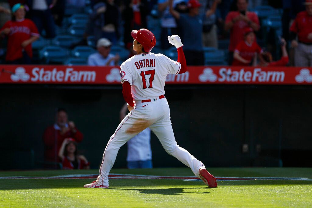 ▲天使隊日籍二刀流好手大谷翔平。（圖／美聯社／達志影像）